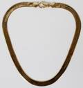 14KT YELLOW GOLD NECKLACE 17 34L TW 413GR