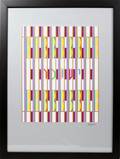 YAACOV AGAM SERIGRAPH TWELVE TRIBES OF ISRAEL