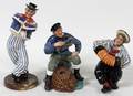 ROYAL DOULTON PORCELAIN FIGURINES 3 PCS H 6