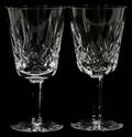 WATERFORD LISMORE GOBLETS 17 H 7