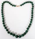 MALACHITE BEADS L 22