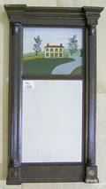 Late Federal pine mirror