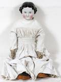 GERMAN CHINA DOLL 19TH C H 26