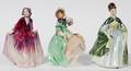 ROYAL DOULTON PORCELAIN FIGURINES 3 PCS