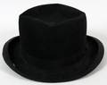 LADIESGENTS BLACK HAT KNOX NEW YORK SIZE 7