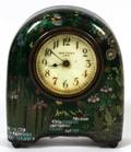 JAPANESE CLOISONNE ENAMEL SMALL CLOCK H 4 12