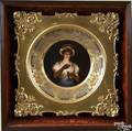 German porcelain plaque ca 1900
