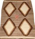 NAVAJO WOVEN RUG C 1900 4 0 X 3 0