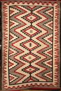 NAVAJO WOVEN RUG C 1900 7 0 X 4 6