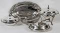 SILVER PLATE GROUPING 5 PCS