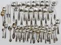 STERLING TEASPOONS  SOUVENIR SPOONS 19TH20TH