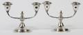 GORHAM WEIGHTED STERLING TWOLIGHT CANDELABRA