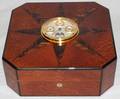 DUNHILL MARQUETRY INLAY HUMIDOR H 5 W 14