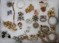 COSTUME JEWELRY LOT VINTAGE
