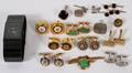 MENS JEWELRY CUFFLINKS ETC 28 PIECES