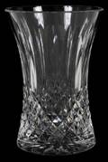 WATERFORD CUT CRYSTAL VASE H 6 L 4