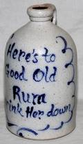 HERES TO GOOD OLE RUM DRINK HER DOWN JUG
