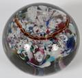 RUSSIAN BLOWN GLASS PAPERWEIGHT SOVIET ERA