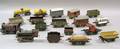 Large group of O gauge trains