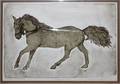 RITA MACH SKOCZEN COLLOGRAPH PRANCING HORSE