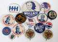 POLITICAL CAMPAIGN BUTTONS FIFTEEN