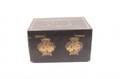 Chinoiserie Decorated Lacquered Box or Caddy