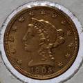US 250 GOLD COIN 1905P UNCIRCULATED