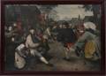 AFTER BRUEGHEL PRINT OUTDOOR TAVERN SCENE