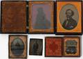 TIN TYPES 5 PCS 19TH C