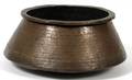 COPPER ASIA MINOR ANTIQUE BOWL H 7 DIA 17