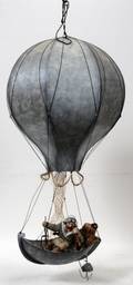 MOBILE MAN IN A HOT AIR BALLOON H 36