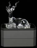 SWAROVSKI EXOTIC KUDU CRYSTAL FIGURINE