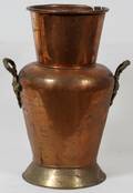 COPPER VASE 1 H 18 12