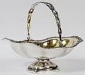 RUSSIAN SILVER BASKET ST PETERSBURG 1843