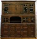 OAK TWOPART CABINET C 1880 H 81 12