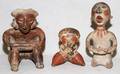 PRECOLUMBIANPUEBLO POLYCHROME TERRA FIGURES