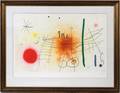 JOAN MIRO ETCHINGAQUATINT PARTIE DE CAMPAGNE