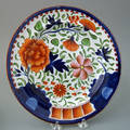 Gaudy Dutch dinner plate