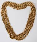 14 KT YELLOW GOLD NECK CHAIN L 80