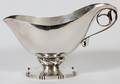 GEORG JENSEN BLOSSOM STERLING GRAVY BOAT 8L