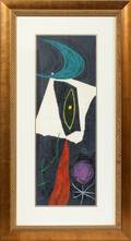JOAN MIRO LITHOGRAPH LES PENALITES DE LENFER