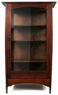 STICKLEY OAK SINGLEDOOR CABINET NO 803 60H