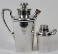 STERLING COCKTAIL SHAKERS TWO H 5  10