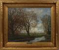 ARNOLD MARC GORTER OIL ON CANVAS LANDSCAPE