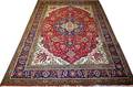 TABRIZ PERSIAN RUG SIGNED 10 8 X 7 5