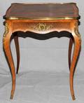 FRENCH LOUIS XV TABLE H 29 L 22 D 16