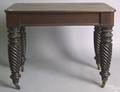 Victorian mahogany console table