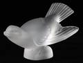 LALIQUE FROSTED GLASS BIRD