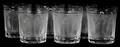LALIQUE FEMMES ANTIQUES GLASS TUMBLERS