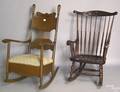 Victorian carved rocking chair